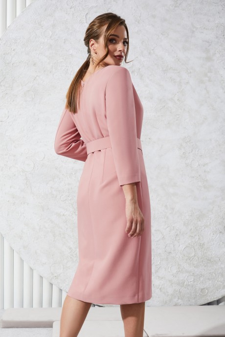 Вечернее платье Lissana 4900 розовый кварц размер 48-52 #4
