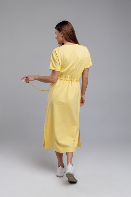 Платье RomGil ТЗ841ЛФ желтый размер 42-48 #3