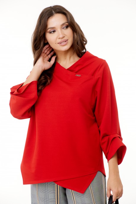 Блузка Anastasia 971.1 красный размер 46-60 #3