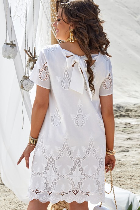 Платье Vittoria Queen 21253/1 белый размер 50-60 #2