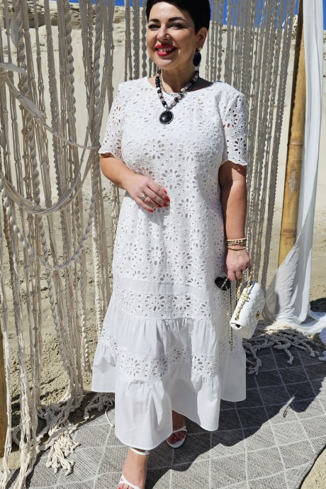 Платье Vittoria Queen 21673 белый размер 50-60 #3