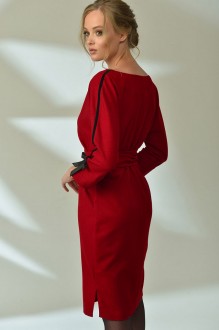 Платье MAX 4-061 А красный #1