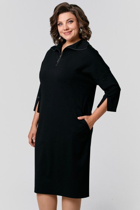 Платье IVA 1515 черный размер 50-60 #2