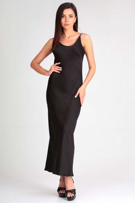 Платье Таир-Гранд 6551 черный размер 42-46 #1