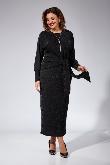 Вечернее платье Vi Oro 1101 черный размер 48-58 #4