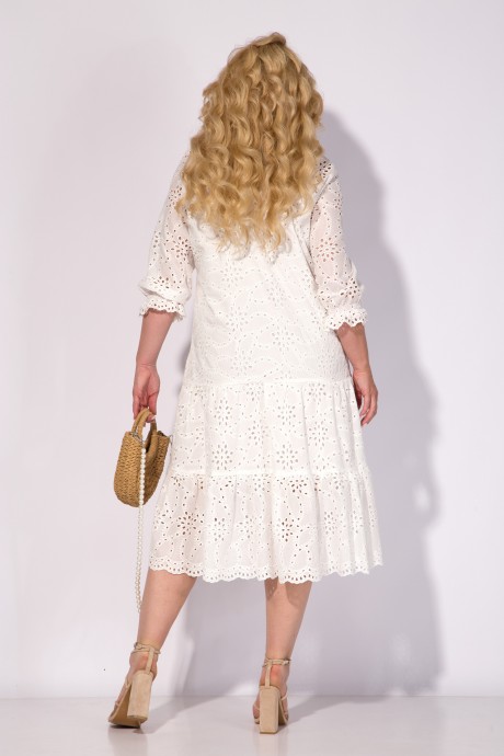 Платье LILIANA М1319 белый размер 50-56 #4