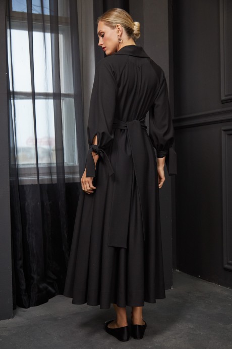 Вечернее платье Ликвидация RIVOLI 7123 черный размер 46 #4