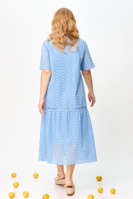 Платье Laikony L-971 голубой размер 50-58 #7