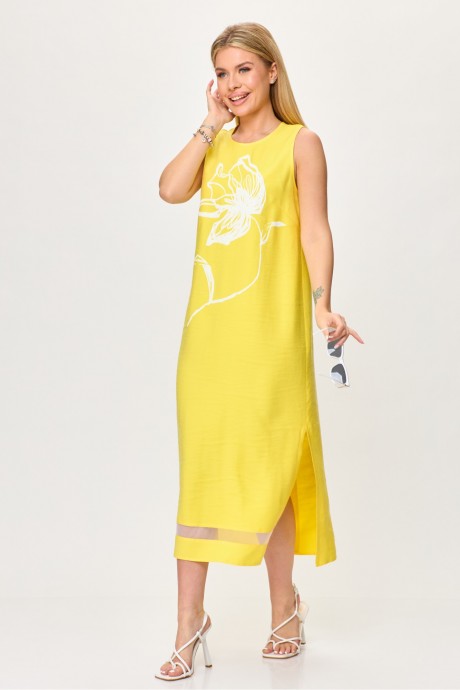 Платье Laikony L-102 желтый размер 44-52 #2