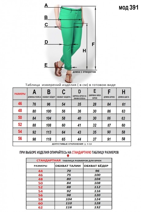 Брюки Mirolia 391 бирюза размер 46-56 #4