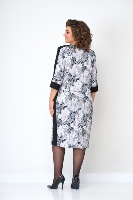 Платье SolomeaLux 870 мультиколор размер 52-58 #4