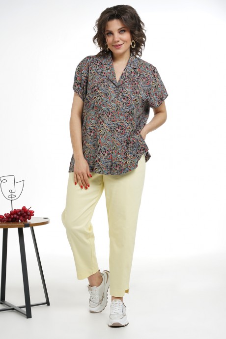 Костюм/комплект ALANI COLLECTION 2320 двойка жёлтый, мультиколор размер 52-56 #1