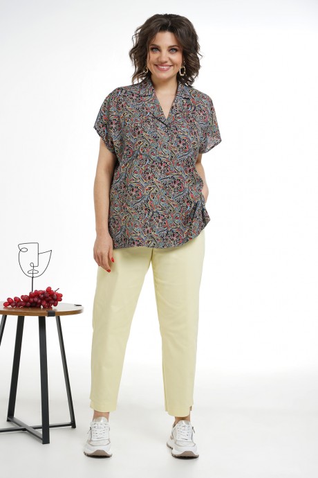 Костюм/комплект ALANI COLLECTION 2320 двойка жёлтый, мультиколор размер 52-56 #2