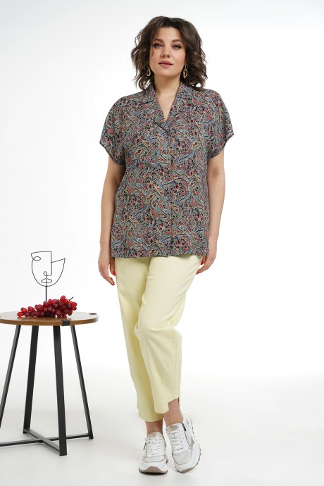 Костюм/комплект ALANI COLLECTION 2320 двойка жёлтый, мультиколор размер 52-56 #4