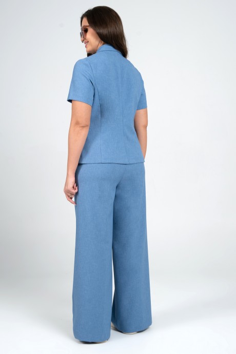 Костюм/комплект ALANI COLLECTION 2344 двойка голубой размер 44-52 #6