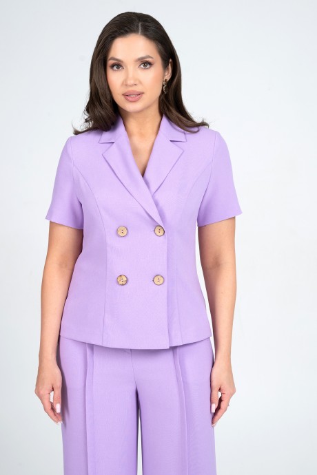 Костюм/комплект ALANI COLLECTION 2344 двойка лаванда размер 44-52 #4
