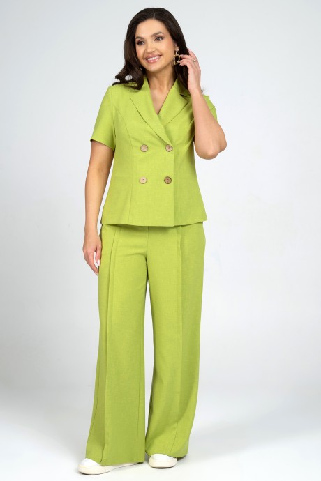 Костюм/комплект ALANI COLLECTION 2344 двойка лайм размер 44-52 #4