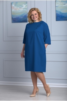 Платье Anelli 334 синий #1