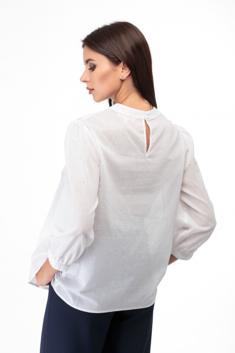 Блузка Anelli 848 белый размер 42-48 #7