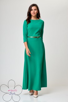 Платье Anelli 268 зеленый #1