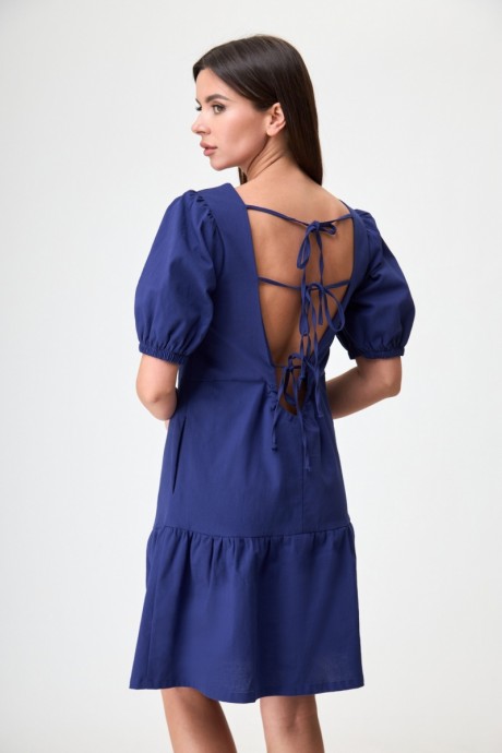 Платье Anelli 1368 синий размер 44-50 #3