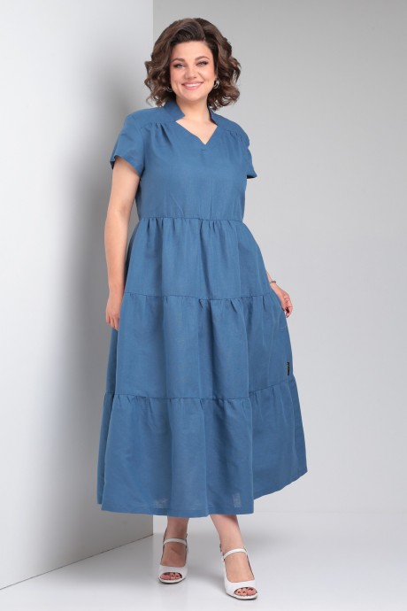 Платье Celentano 5028.1 синий размер 42-52 #2