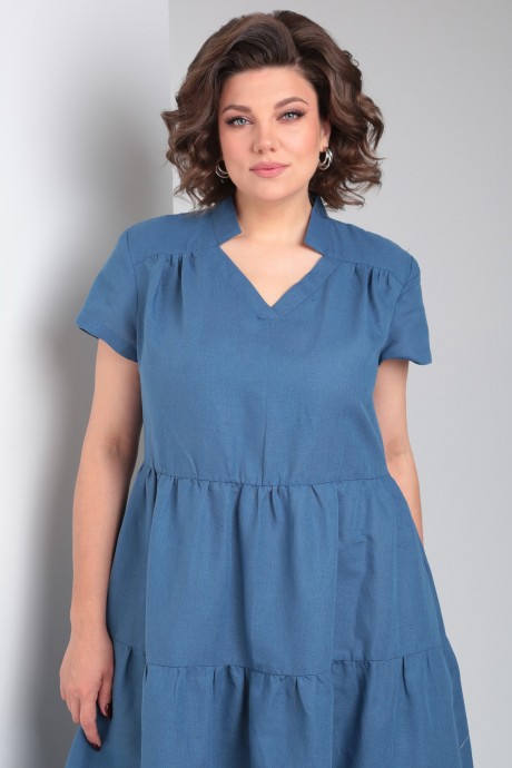 Платье Celentano 5028.1 синий размер 42-52 #6