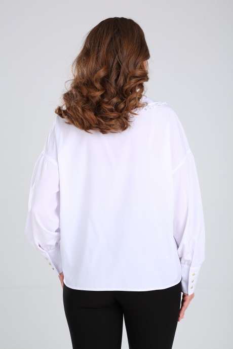 Блузка MODEMA 522 /1 белый размер 44-58 #5