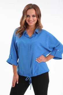 Блузка MODEMA 754-2 синий #1