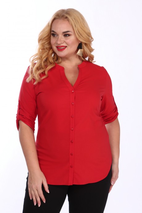 Блузка Mamma Moda 106 красный размер 50-60 #3