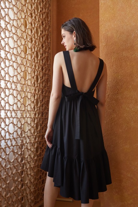 Платье Davydov 9064 черный размер 42-48 #3