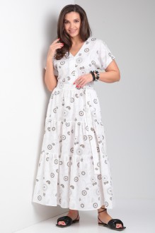 Платье ANDINA CITY 8028-24 белый #1
