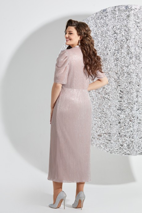 Вечернее платье Mira Fashion 5530 пудра размер 50-56 #2