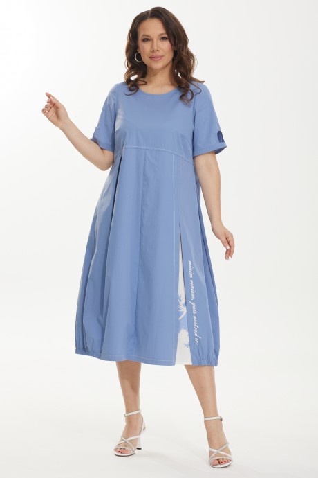 Платье Магия Моды 2445 голубой размер 48-54 #2