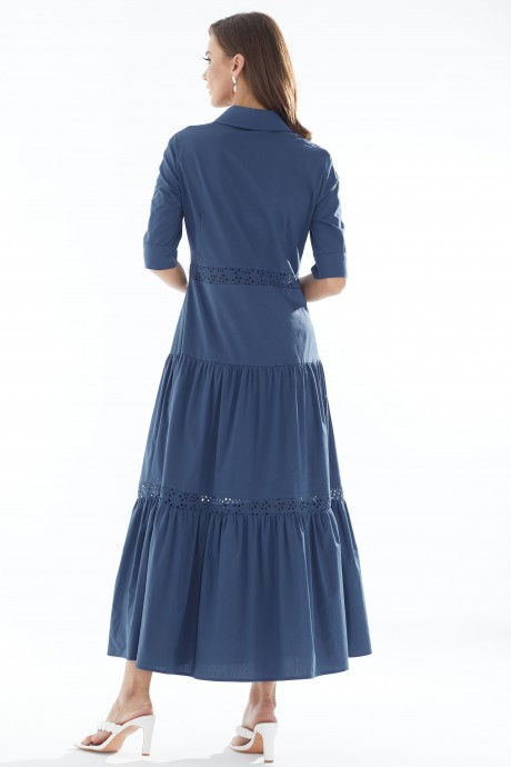 Платье Люше 3440 синий размер 44-54 #6