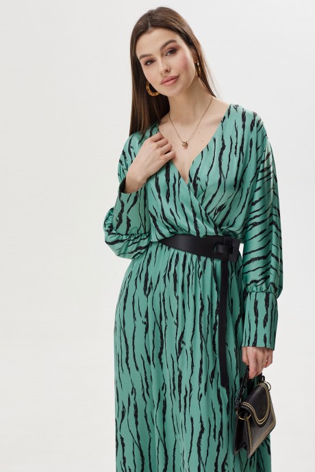 Платье Люше 3715 зеленый размер 44-54 #4