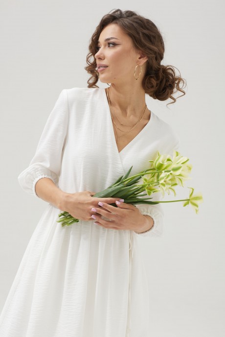 Платье Люше 3790 белый размер 44-54 #6