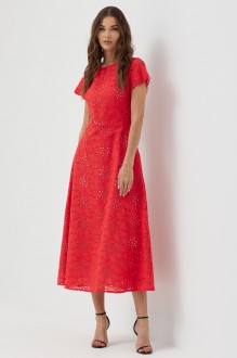 Платье Люше 3825 красный #1