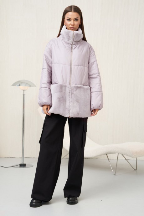 Куртка Fantazia Mod 4608 серебряно-розовый размер 46-52 #1