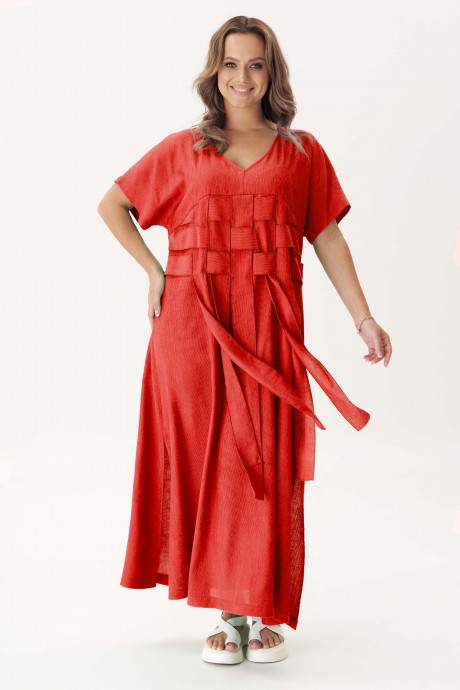 Платье Fantazia Mod 4795 красный размер 48-54 #1