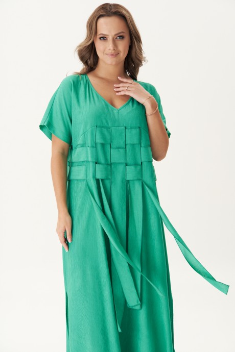 Платье Fantazia Mod 4795 бирюзовый размер 48-54 #3
