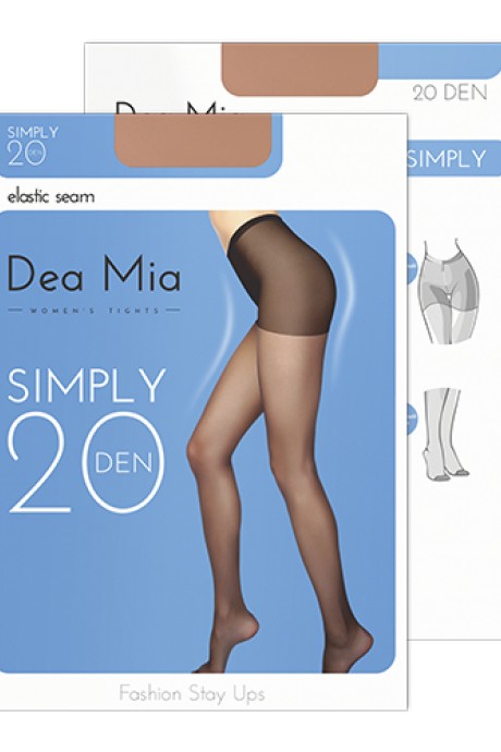 Колготки Dea Mia SIMPLY 20 natural размер 5 #1