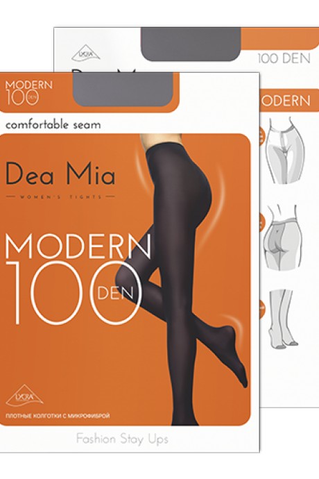 Колготки Dea Mia MODERN 100 grafit размер 2-4 #1