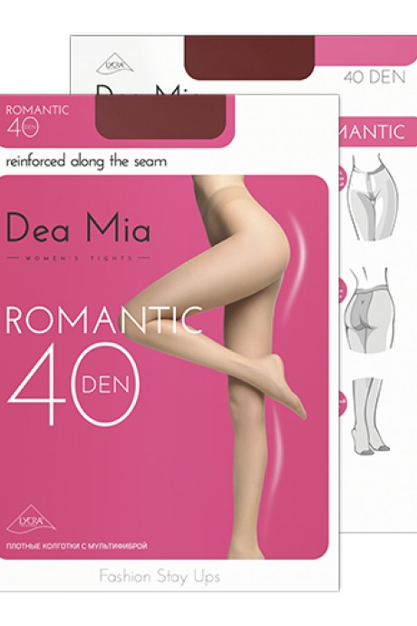 Колготки Dea Mia ROMANTIC 40 bronz размер 6 #2