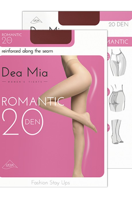 Колготки Dea Mia ROMANTIC 20 bronz размер 2-4 #1